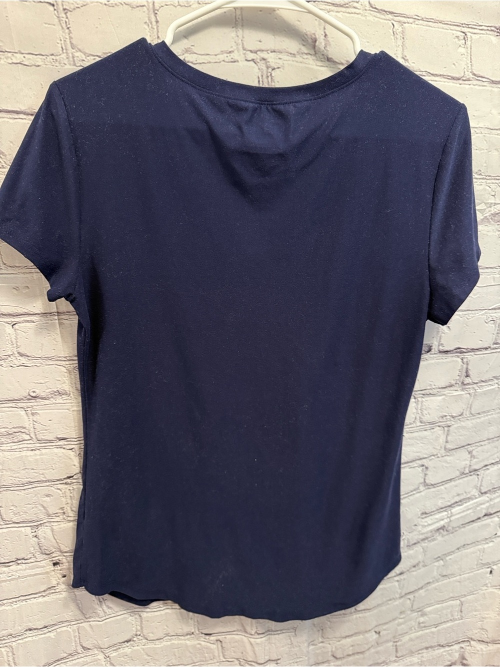 No Boundaries Navy Graphic Tee with White Print - Picture 4 of 4